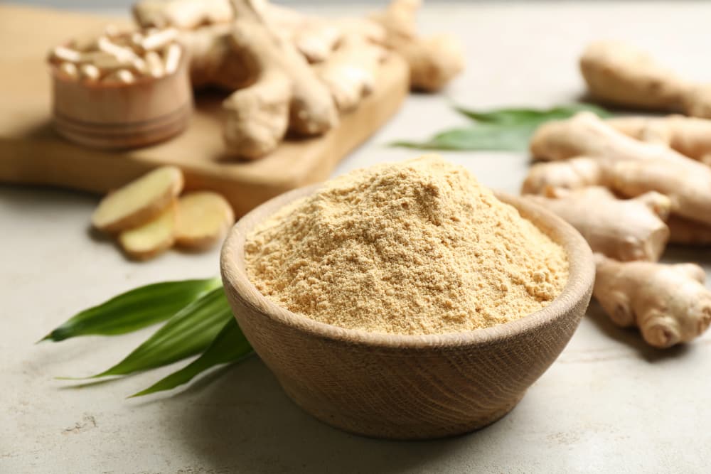 پودر زنجبیل درجه یک صادراتی 10 پودر زنجبیل