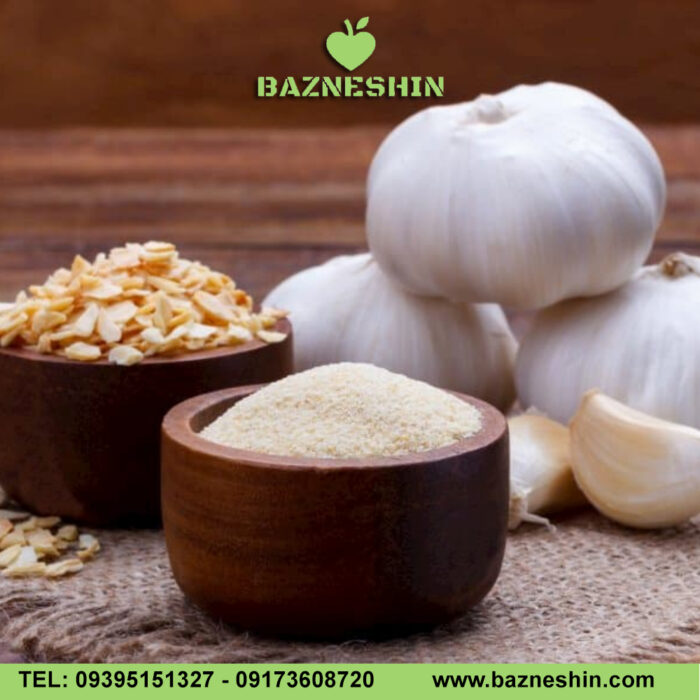 پودر سیر صادراتی درجه یک بازنشین 6 پودر سیر