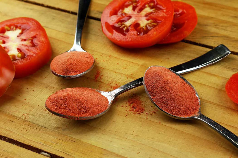 پودر گوجه فرنگی خشک شده 9 پودر گوجه خشک