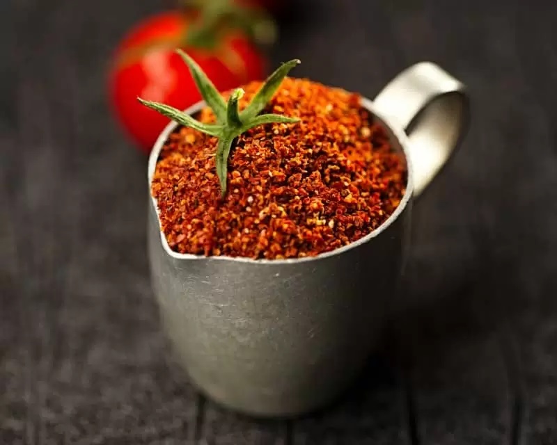 پودر گوجه فرنگی خشک شده 7 پودر گوجه خشک