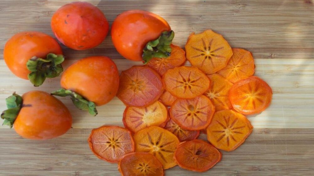 خرمالو خشک | اسلایس درجه 1 خرمالو خشک شده 6 خرمالو خشک
